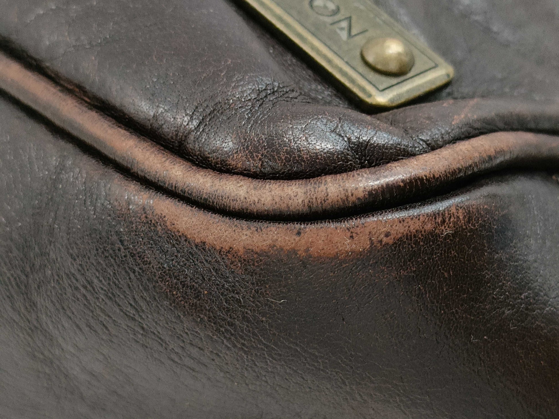 LOUIS VUITTON Cuir Soana Cabas M95691 FO1017 Tote Bag