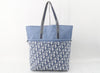 Dior Pile Tote Bag Blue Tote Bag