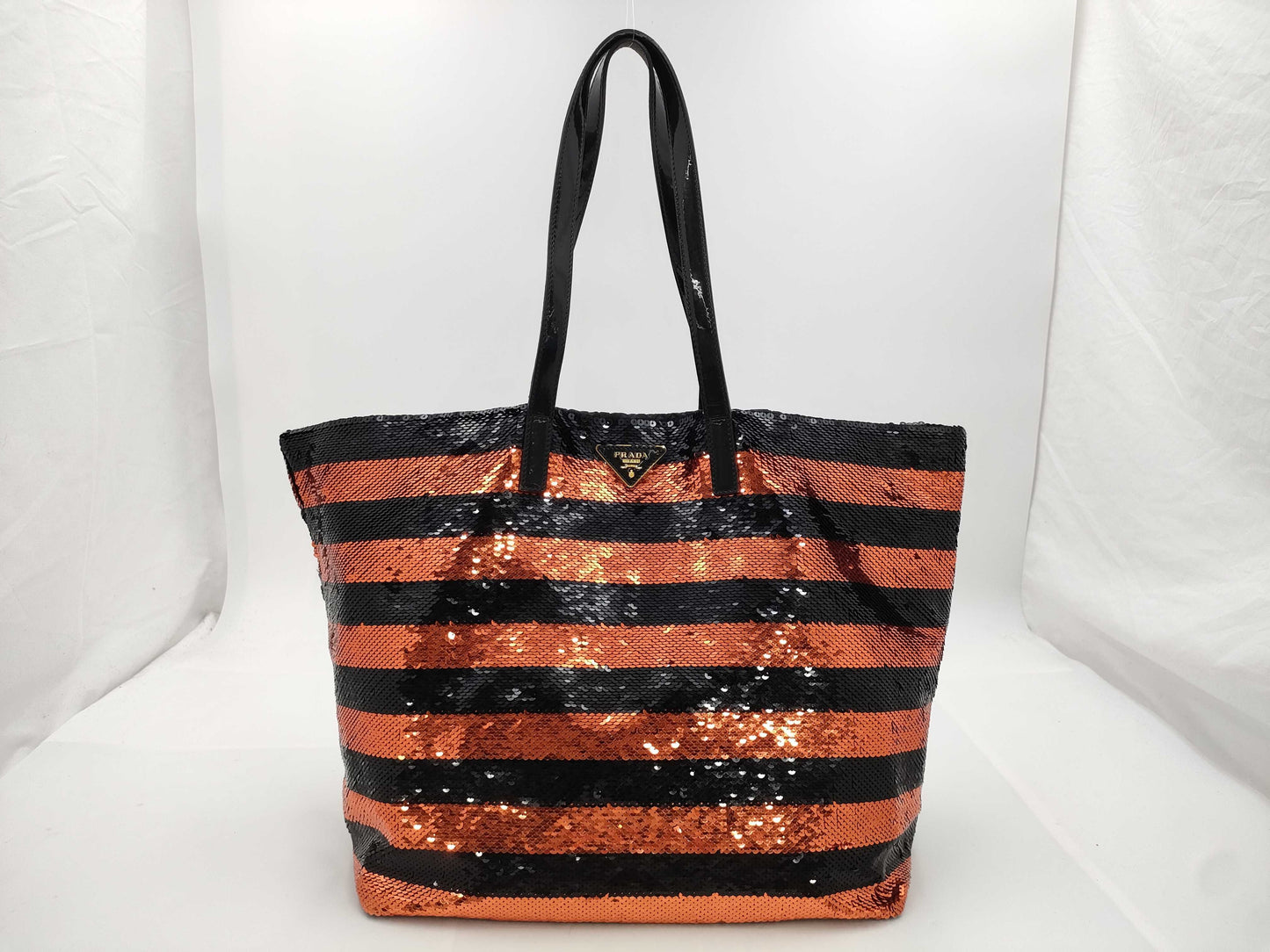PRADA PRADA Sequin Handbag Tote Bag
