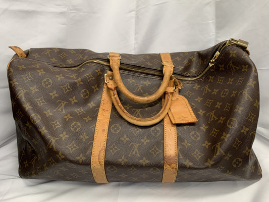 LOUIS VUITTON Keepall 55 Boston Bag