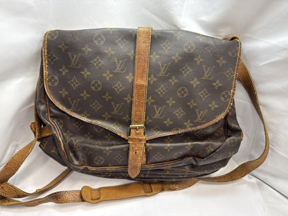LOUIS VUITTON Monogram Saumur 35 Shoulder Bag