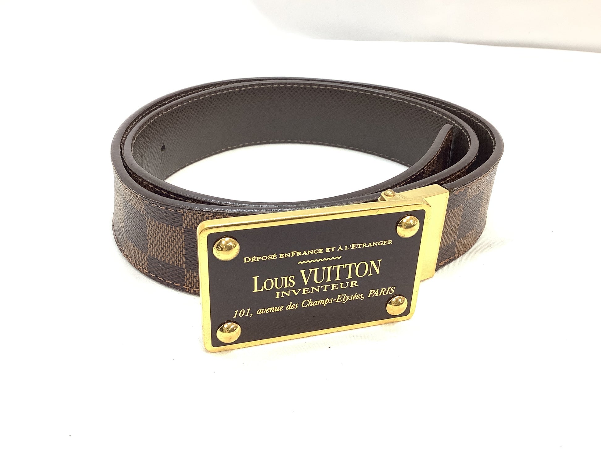 LOUIS VUITTON M9677 Santur Aventur Brown Belt