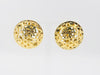 CHANEL Coco Mark Round Earrings, Size 25, with Comments