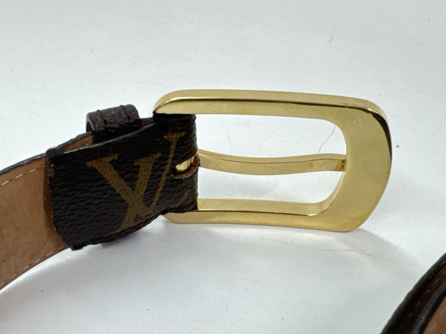 LOUIS VUITTON LOUIS VUITTON Louis Vuitton M6919 Santur Ellipse CT1098 Belt