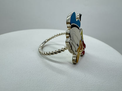 Dior Gucci x Disney Donald Duck Ring #16 925 Silver