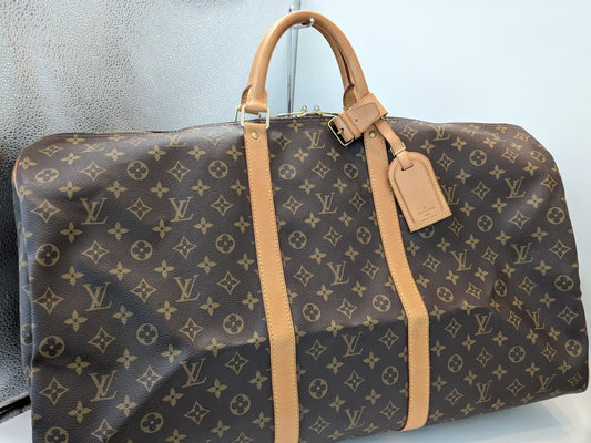 LOUIS VUITTON LOUIS VUITTON LV Monogram Keepall 60 Boston Bag
