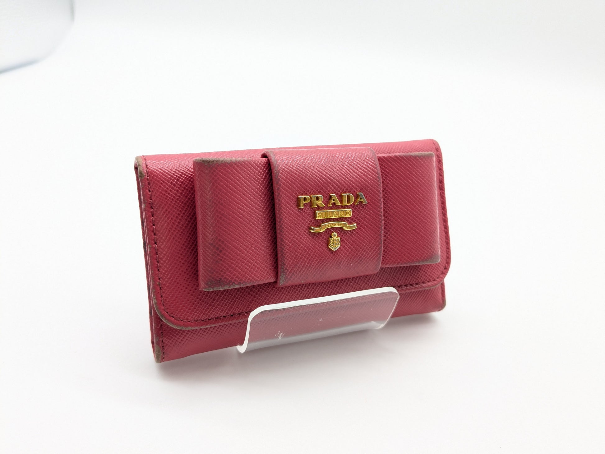 PRADA Prada Ribbon Key Case Key Case/Key Holder