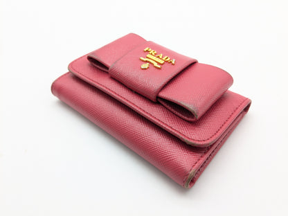 PRADA Prada Ribbon Key Case Key Case/Key Holder