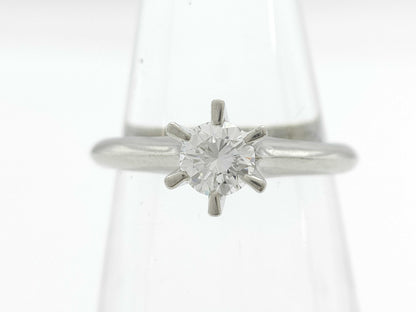 MIKIMOTO D0.37ct PT900 4.0g Ring 
