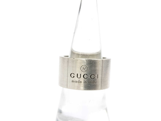 GUCCI Silver Ring 14.5g 925 Stamped Ring