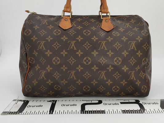 LOUIS VUITTON Louis Vuitton Speedy 35 Monogram M41524 Handbag Boston Bag