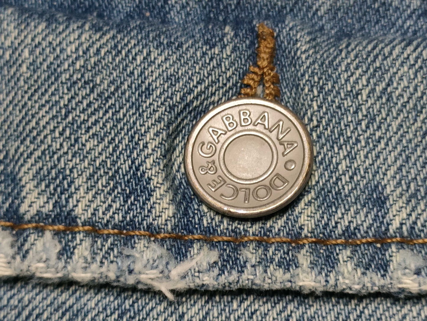 DOLCE&GABBANA denim shorts size 48