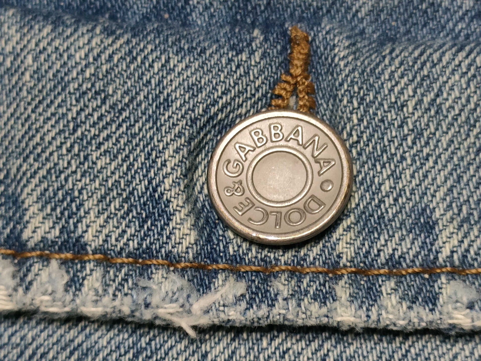 DOLCE&GABBANA denim shorts size 48