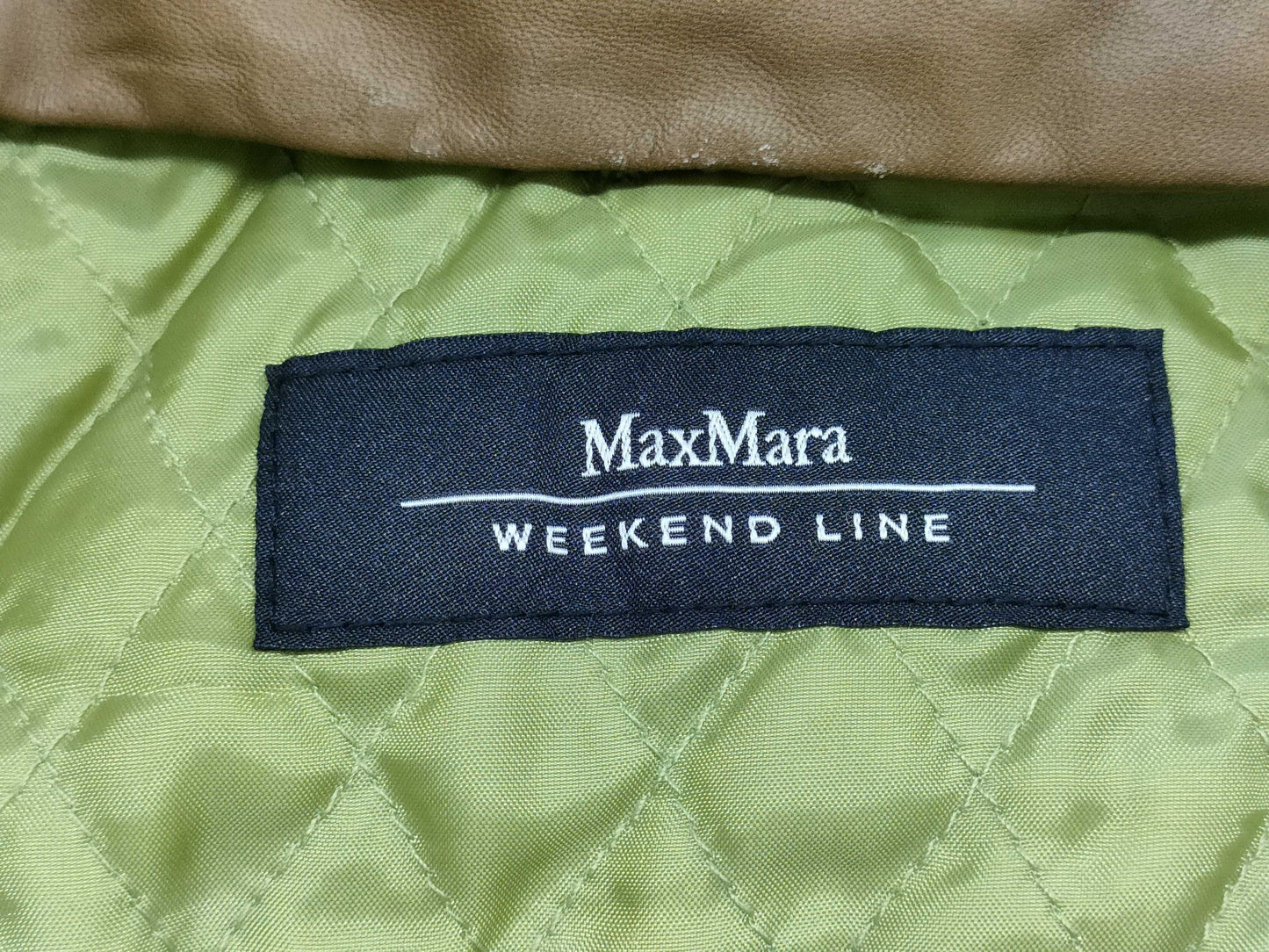 MaxMara Eco Leather Coat Brown Size 38 Coat