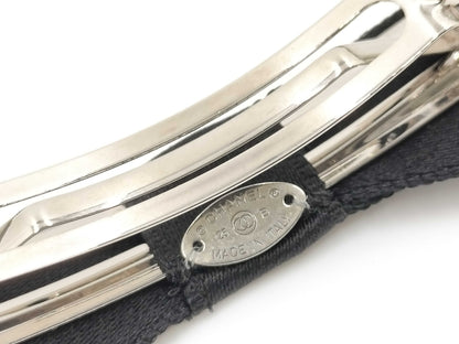 CHANEL CHANEL Barrette Ribbon Coco Mark Rhinestone Black Hair Accessory 25B Hair Accessory