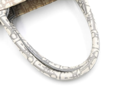 Christian Dior Dior Book Tote Tote Bag Handbag Trotter 50-MA-0251 Gray