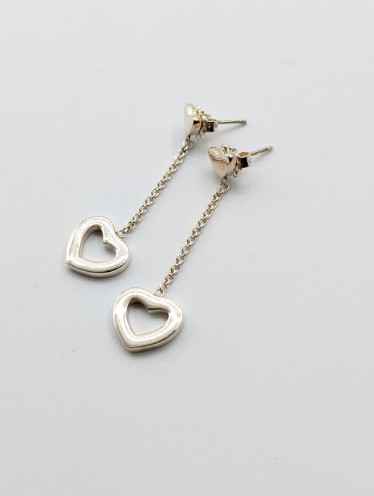 Tiffany & Co. Tiffany & Co. Heart Swing Earrings, 925, 3.9g
