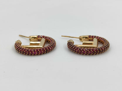 FENDI earrings with stones