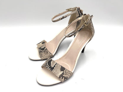  Cole Haan Cole Haan Cole Haan Python Print Ankle Strap Sandals Size 6 1/2