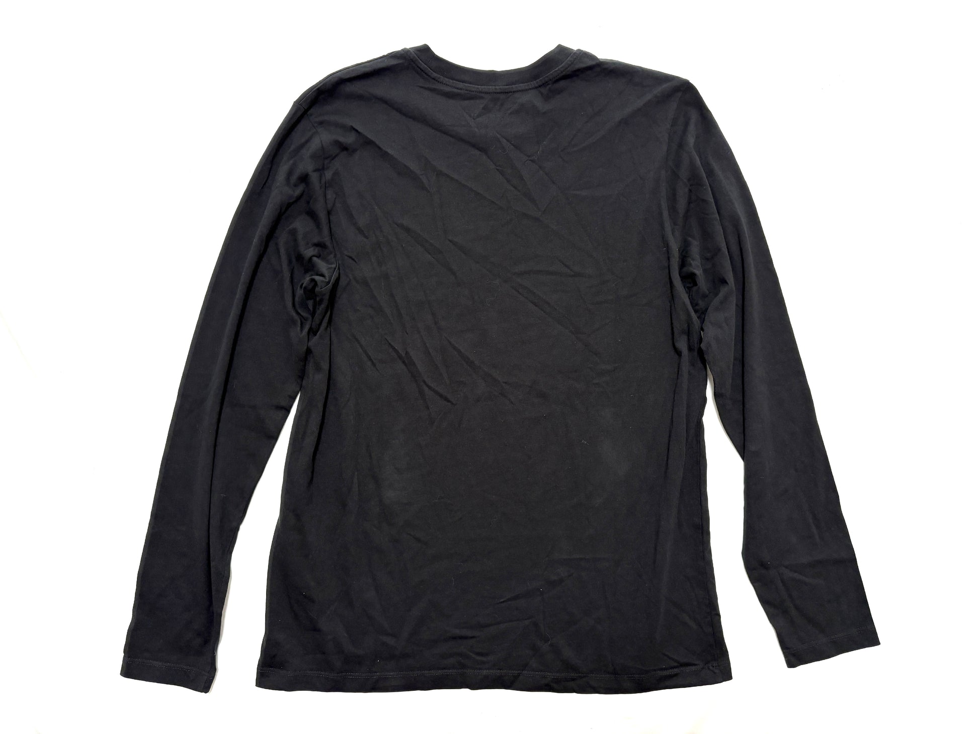 COACH CB672 Logo Long T-Shirt Black Size L T-Shirt