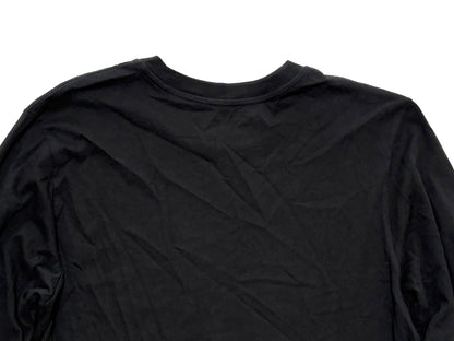 COACH CB672 Logo Long T-Shirt Black Size L T-Shirt