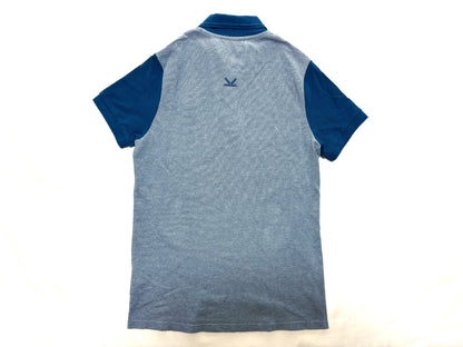 KENZO Tiger Logo Polo Shirt, Blue, Size XS