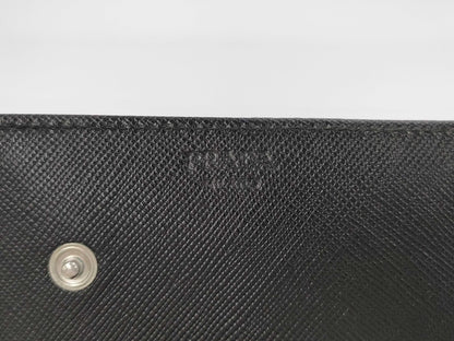 PRADA Prada long wallet nylon wallet