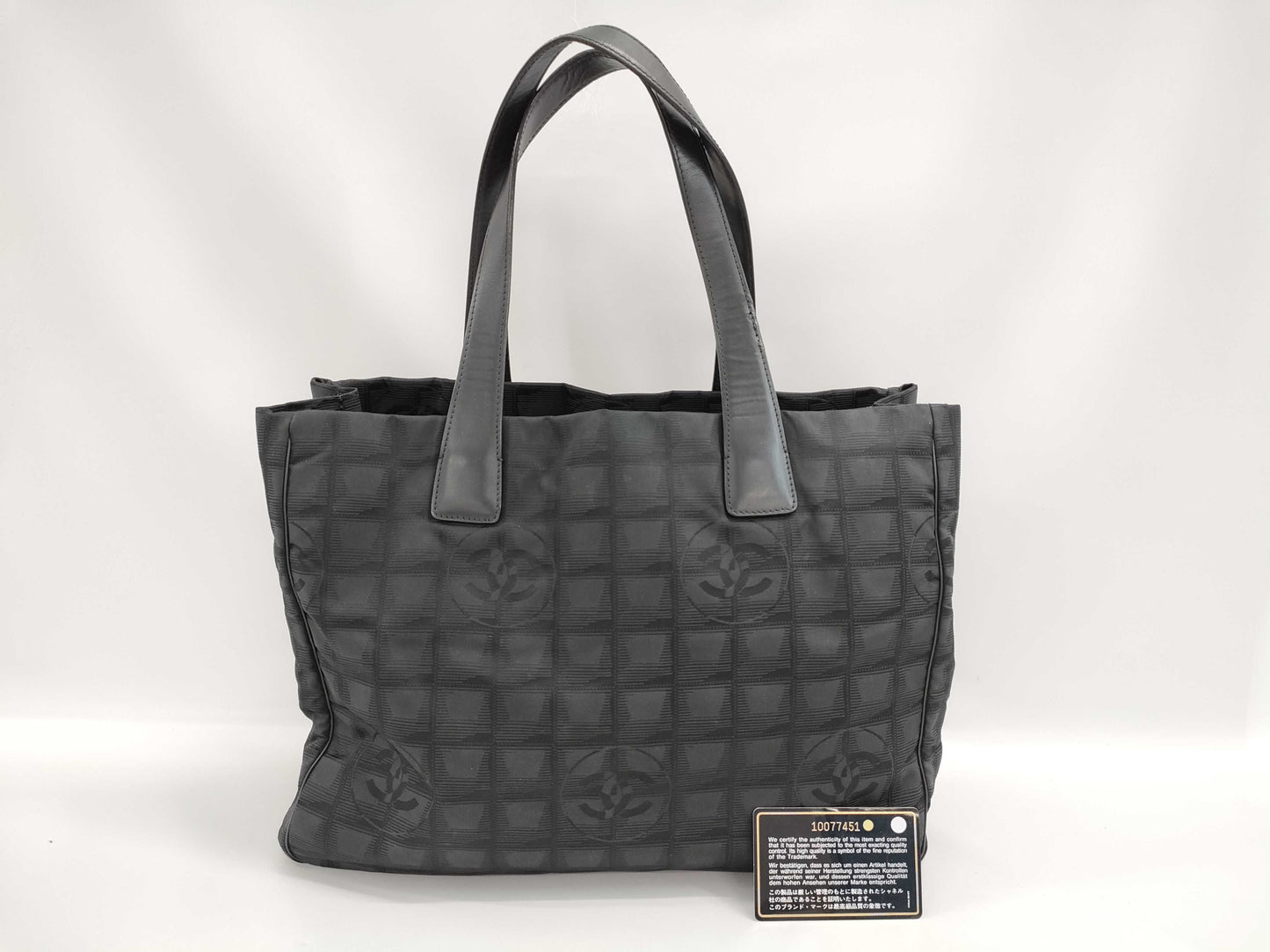 CHANEL New Travel Line Tote Bag with Seal