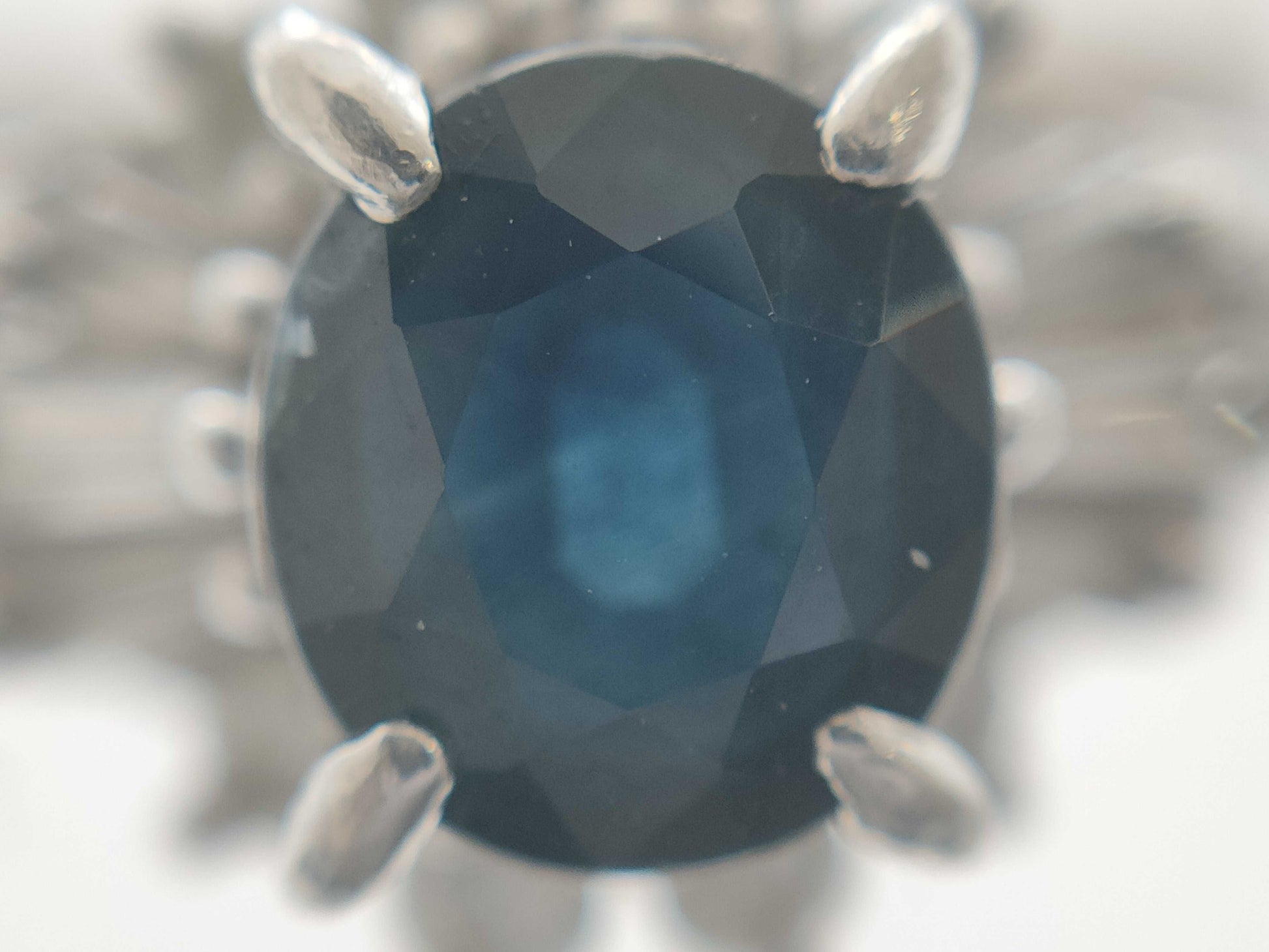 S 0.91ct D 0.28ct PT900 4.8g Ring 