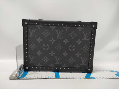 LOUIS VUITTON Clutch Box Mini Trunk Monogram Eclipse M20251 RFID Shoulder Bag