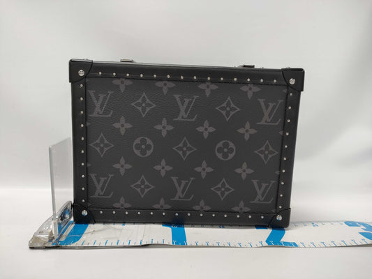 LOUIS VUITTON Clutch Box Mini Trunk Monogram Eclipse M20251 RFID Shoulder Bag