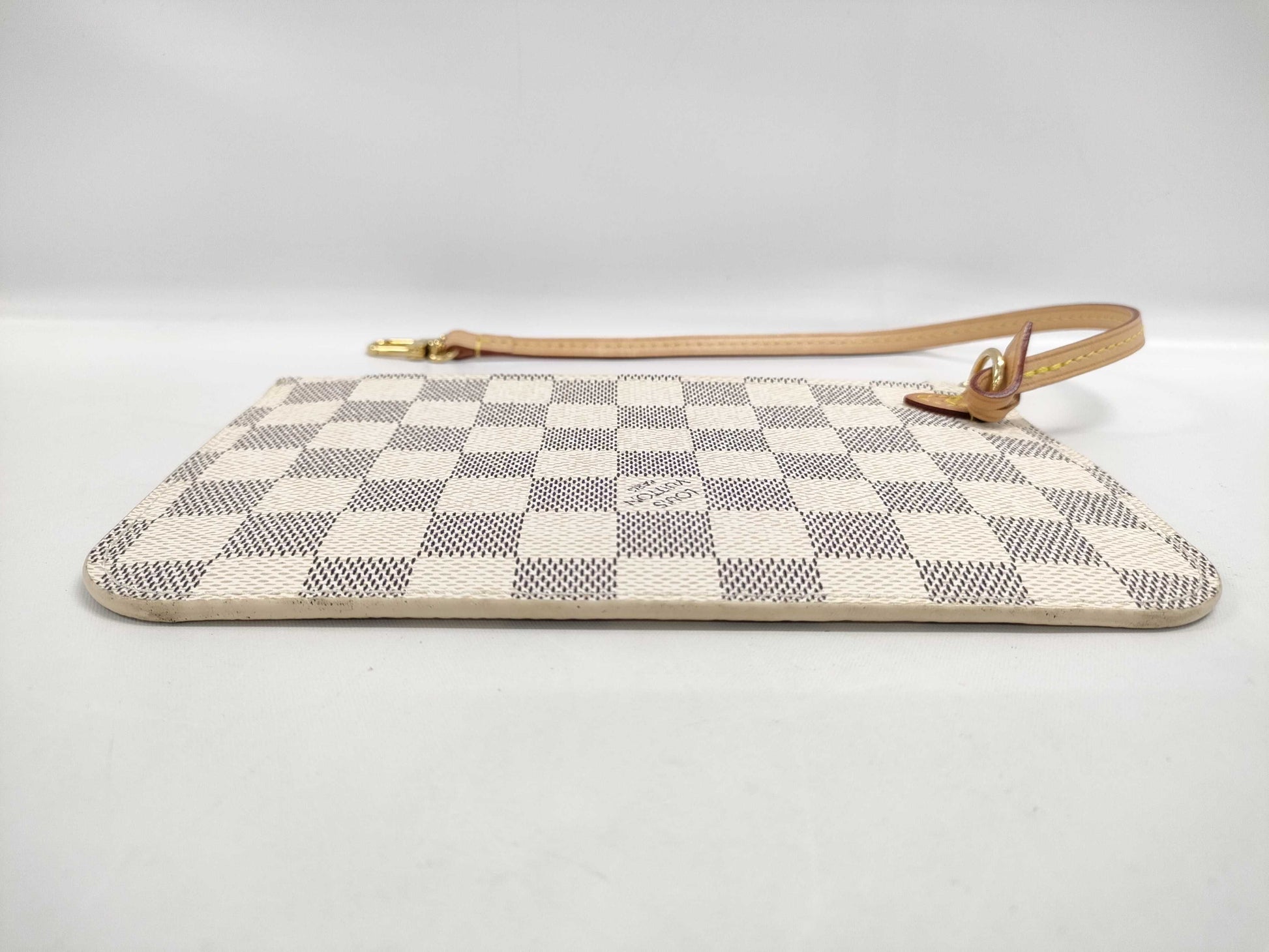 LOUIS VUITTON Neverfull PM Damier Azur N41362 Pouch Only