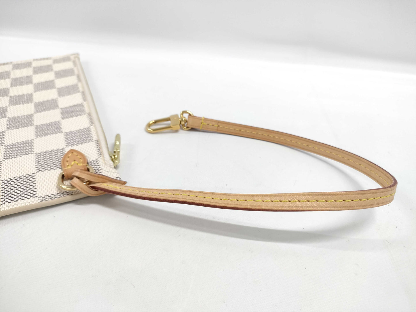 LOUIS VUITTON Neverfull PM Damier Azur N41362 Pouch Only