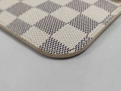 LOUIS VUITTON Neverfull PM Damier Azur N41362 Pouch Only