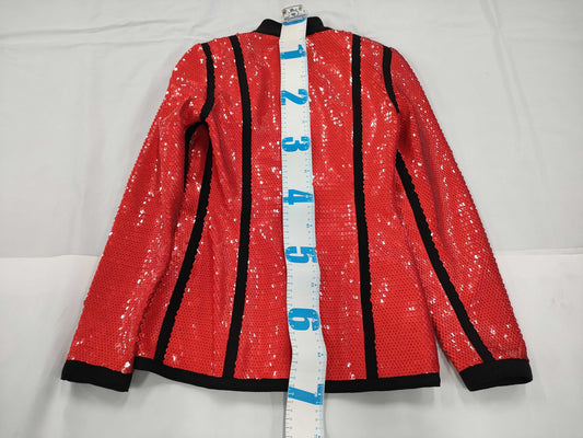 CHANEL 1991 Sequin Scuba Jacket, Brand New, Size 34