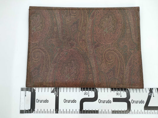 ETRO ETRO Second Bag Brown Paisley with Box