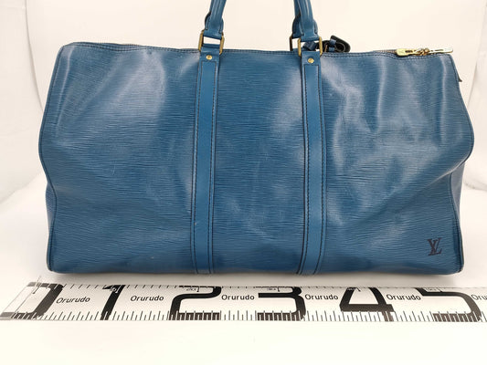 LOUIS VUITTON Epi Louis Vuitton Keepall 50 Boston Bag Boston Bag