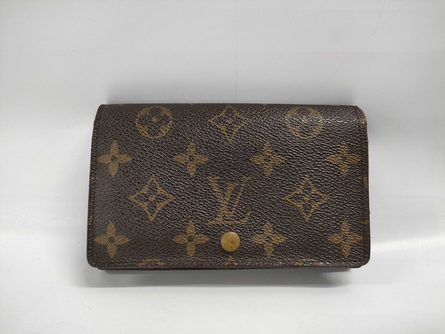 LOUIS VUITTON Monogram Porte Tresor Etui M61202 / CT0056 Wallet