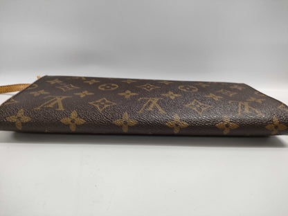 LOUIS VUITTON Monogram Pochette Twin GM M51852 FL0091 Brown Shoulder Bag