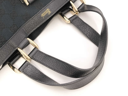 GUCCI GG Canvas Abbey Tote Bag Handbag