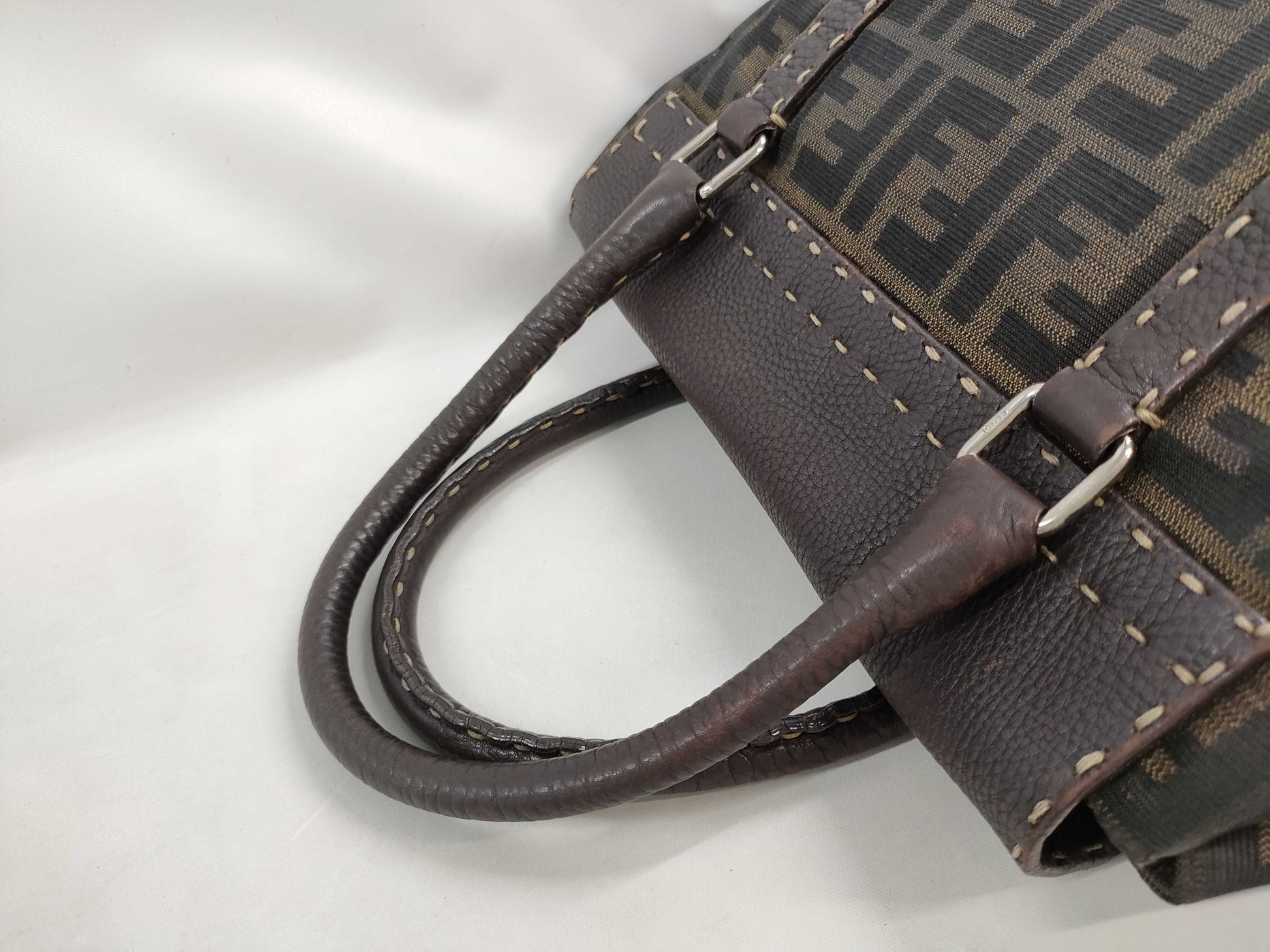 FENDI FENDI Zucca Selleria Handbag Handbag