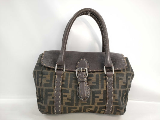 FENDI FENDI Zucca Selleria Handbag Handbag