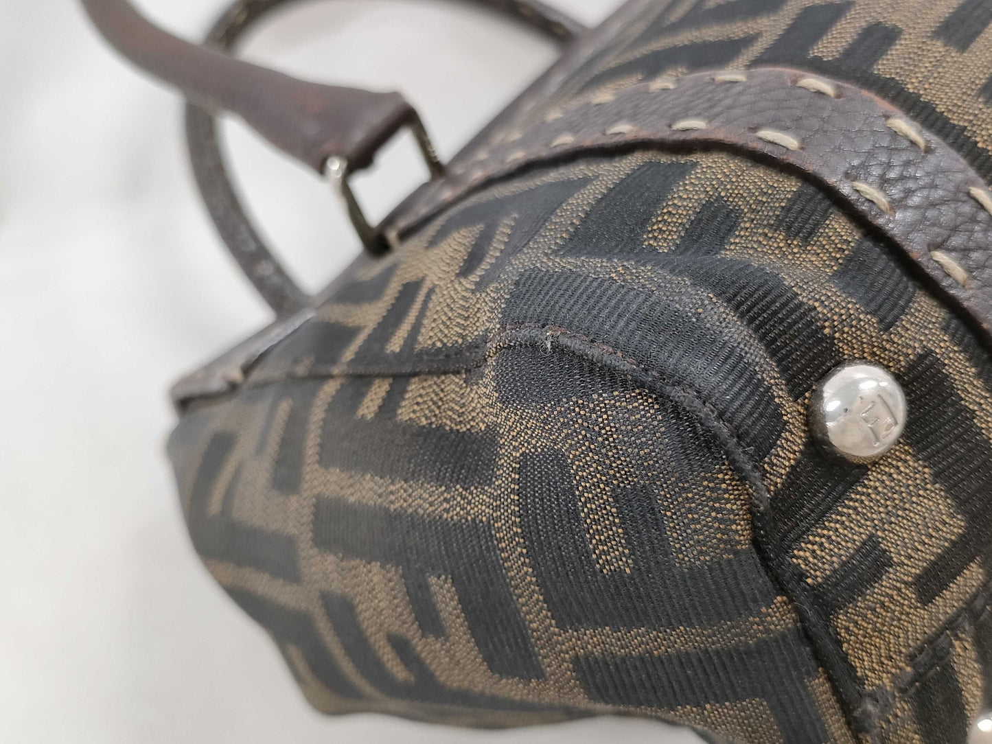 FENDI FENDI Zucca Selleria Handbag Handbag