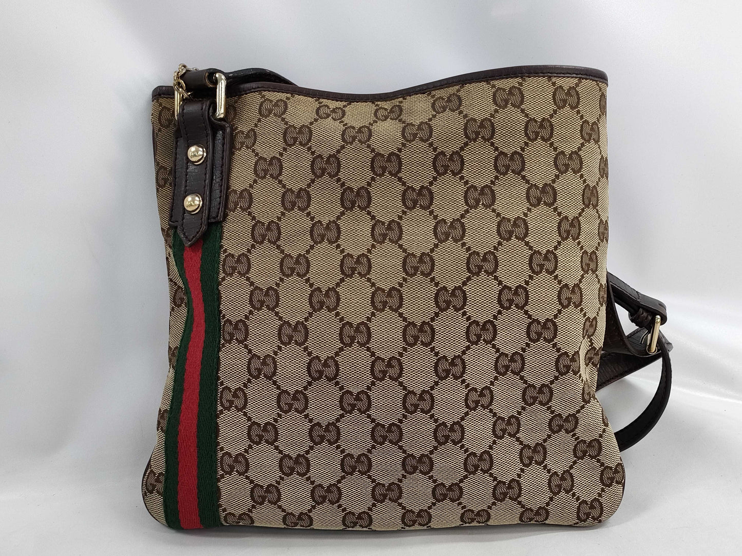 GUCCI Gucci GG Canvas Sherry Line Shoulder Bag Shoulder Bag
