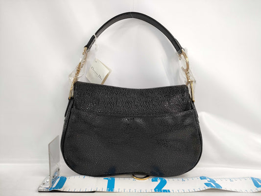 Dior Python Double Saddle Bag with G Hardware Shoulder Bag