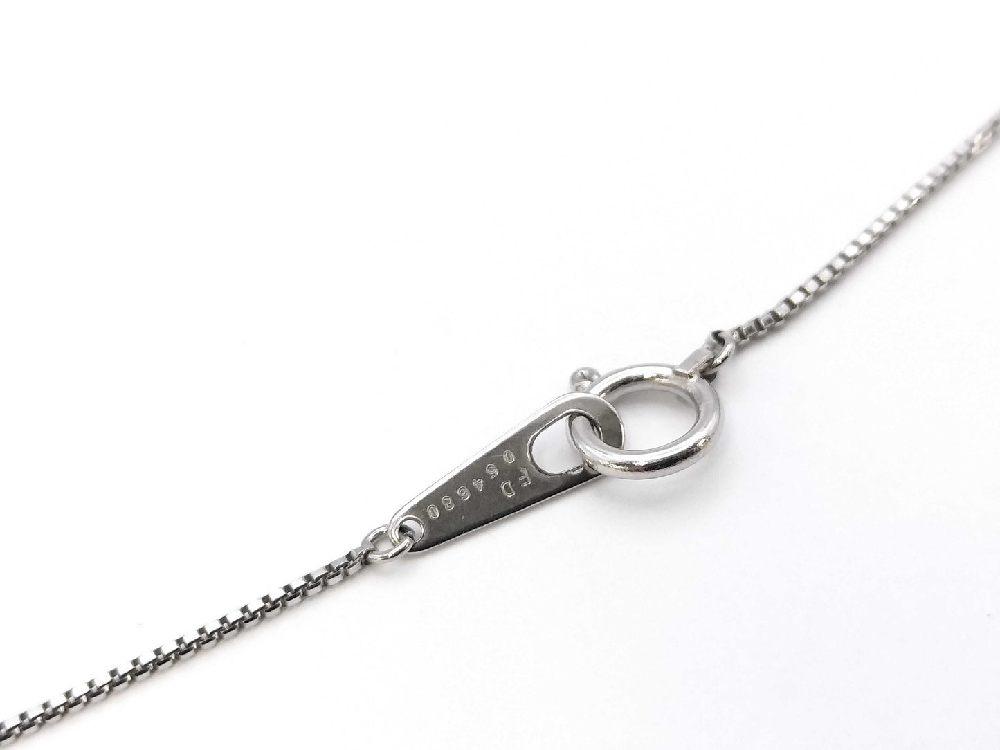 D0.467ct PT900/PT850 2.9g Necklace 