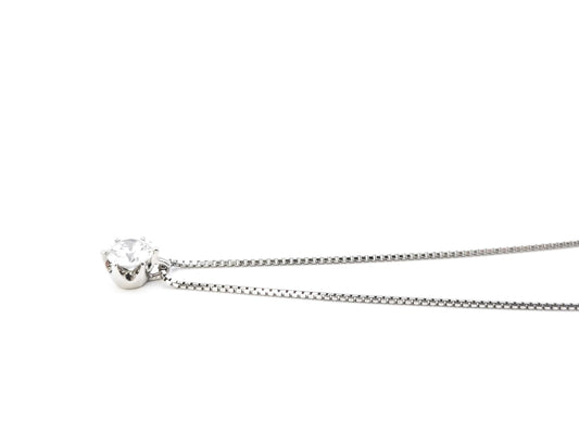 D0.467ct PT900/PT850 2.9g Necklace 