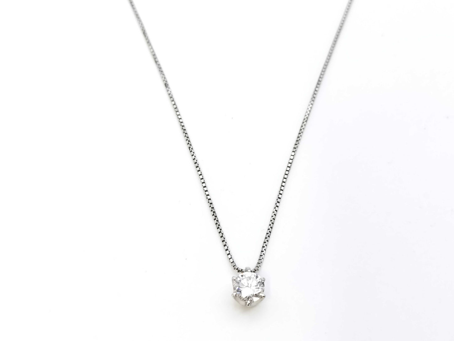 D0.467ct PT900/PT850 2.9g Necklace 
