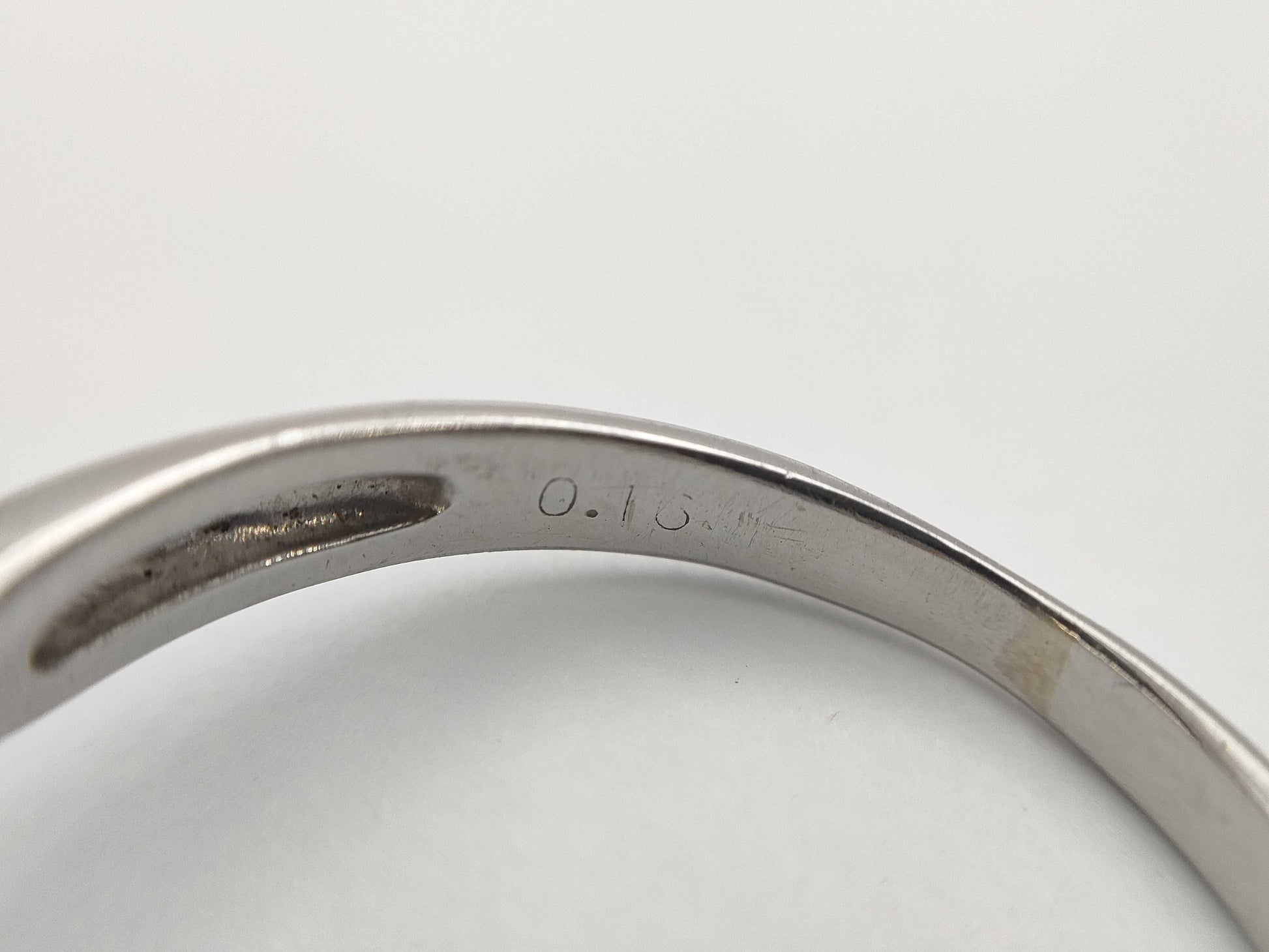 Black South Sea Pearl Ring, Approx. 11.2mm Diameter, PT900 Diamond, 8.0g 