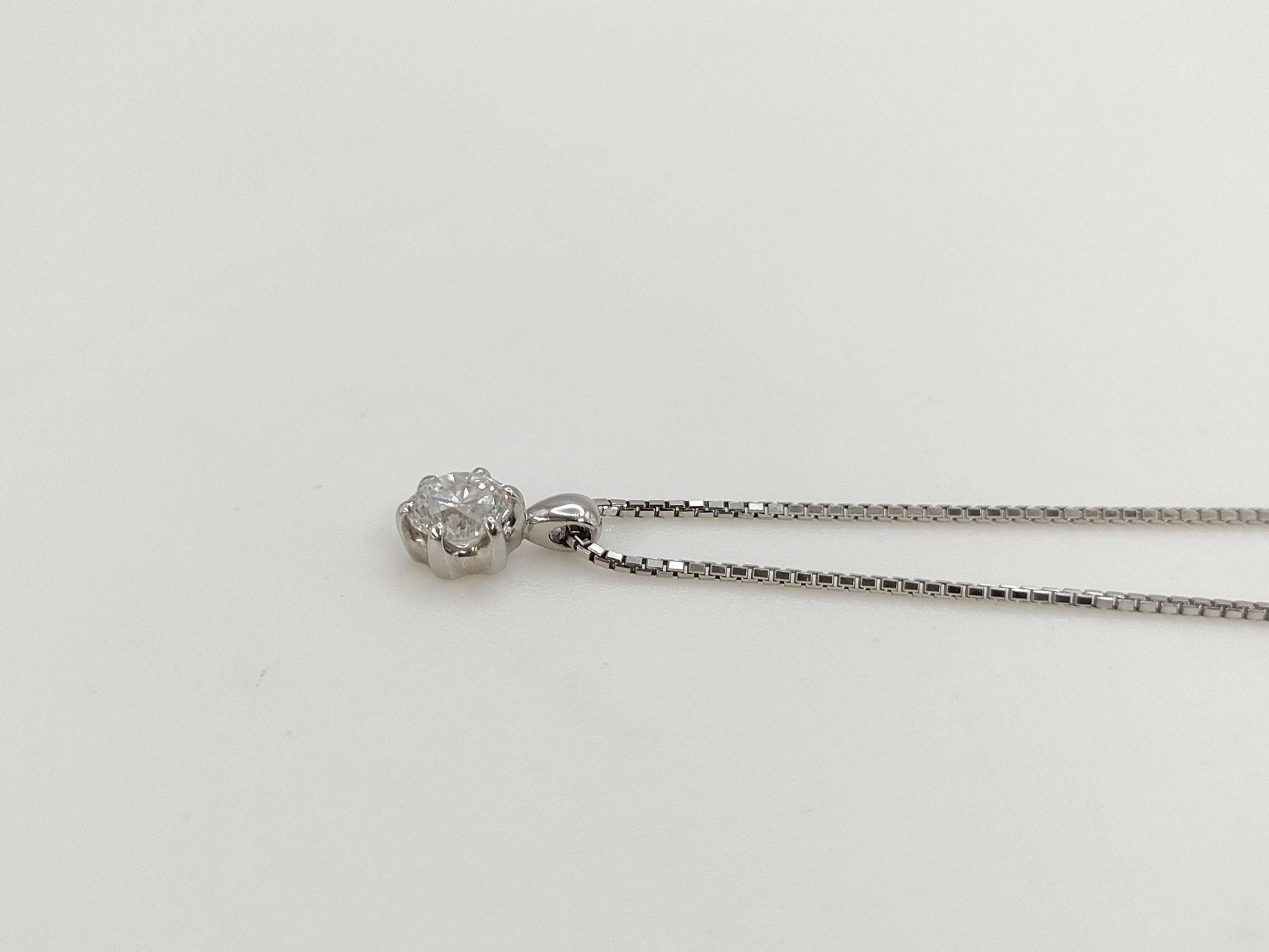 D0.51ct PT900/PT850 3.6g Necklace 